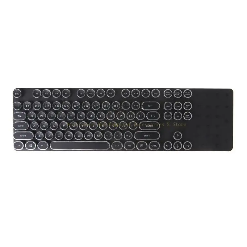 104/87 Keys USB Keyboards Gaming Keyboards RGB Backlit สำหรับ PC Laptop Gamers