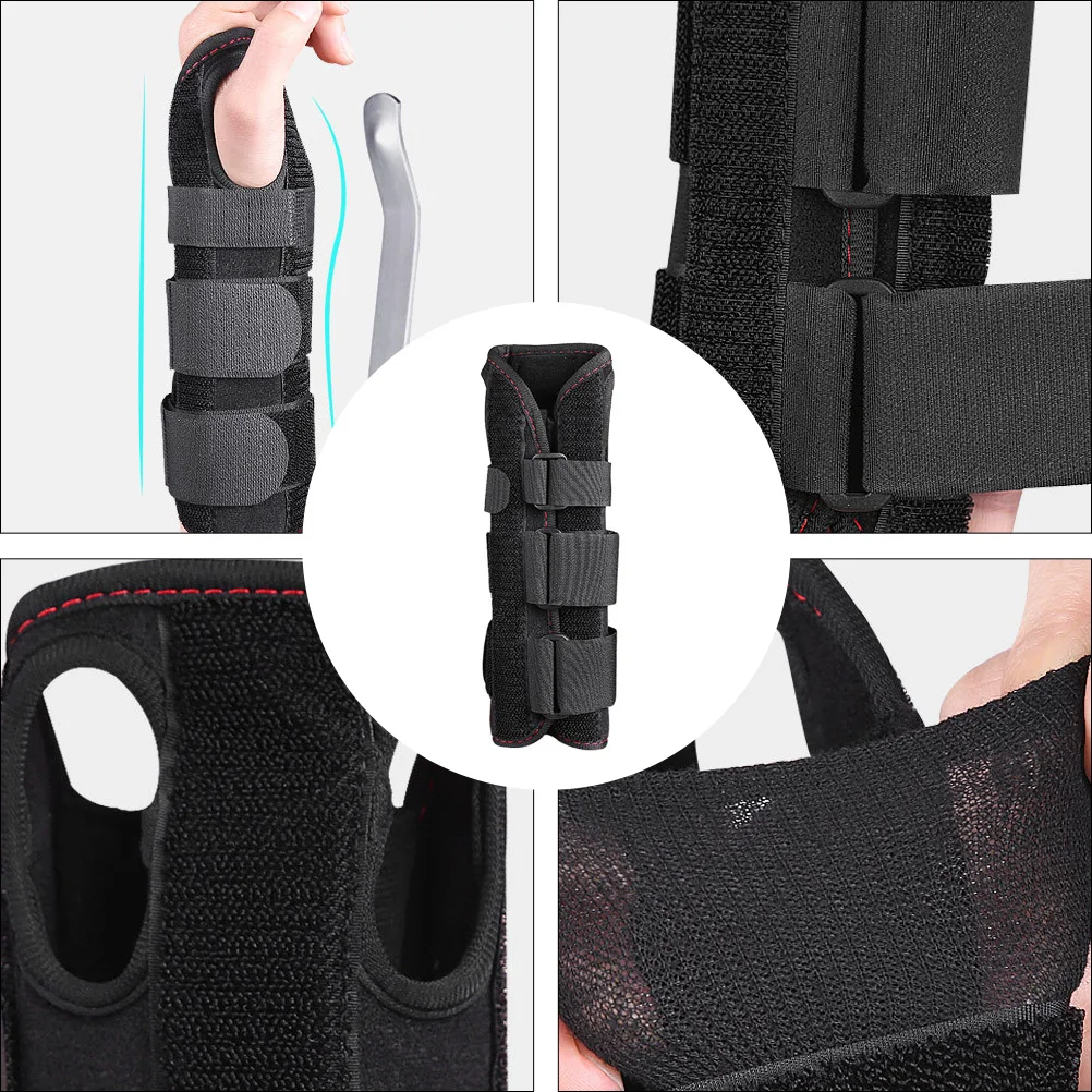 

1pc Brace Adjustable Splint Breathable Protector Sports Injury Guard For Carpal Tunnel Support For Sprain Recovery Lightweight