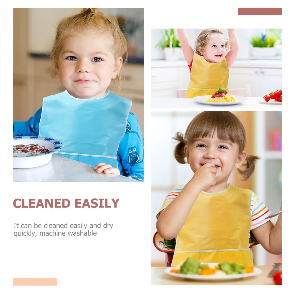 2 Pcs Toddler Apron Sleeveless Anti-slip Cover for Painting Children Smock Nylon