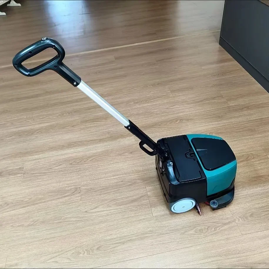 three-in-one washing machine hand-push industrial wireless charging suction and towing integrated sweeping and mopping machine