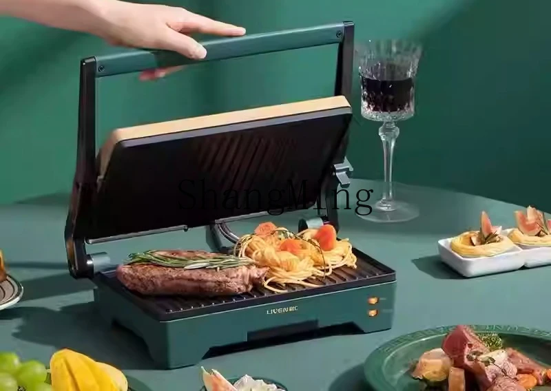 ZYY high temperature quick heating electric cake pan household double-sided heating steak machine frying machine household