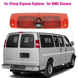 Car Reversing Camera For Chevrolet Express Explorer GMC Savana Van Rear View Parking BackUp Reverse waterproof night vision 3RD