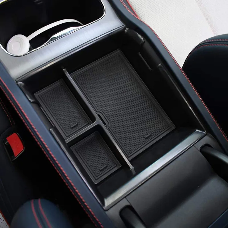 For 2022 BYD Yuan Plus central control armrest box storage box to store ATTO 3 car accessories modification
