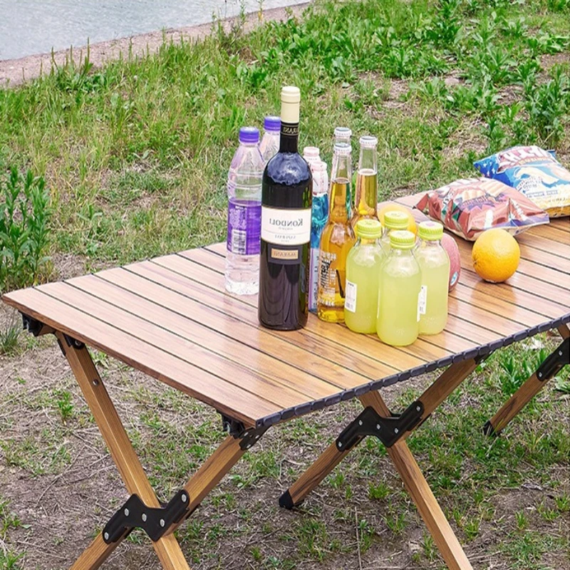 

Алюминиевый складной набор столов для кемпинга, портативный стол и стулья для пикника, легкий, прочная грузоподъемность, быстроскладная конструкция