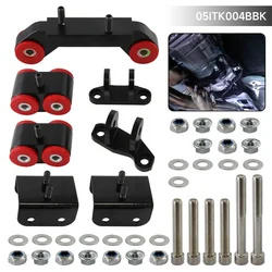 Engine Transmission Motor Mount Kit Fits For 04-12 Subaru WRX /STI 93-12 Impreza 05-11 Legacy 04-13 Forester Black