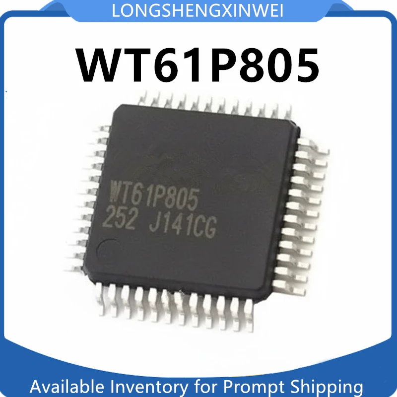 1PCS New Original WT61P805 Package QFP-48 LCD Screen Motherboard IC Chip in Stock