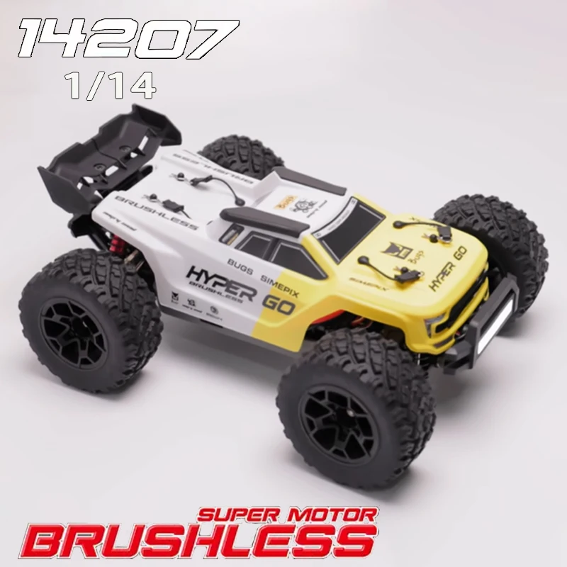 

Hyper Go MJX 14207 1/14 4WD 2.4G RC Car 55KM/H Brushless Drift Vehicle Racing Car Remote Control Car Off-Road Truck Toys