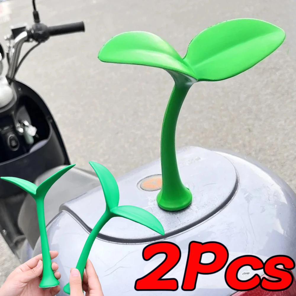 Car Roof Decoration 3D Stereo Car Sticker Cute Personality Small Saplings Bean Bud Tentacle Stick Exterior Decoration Supplies