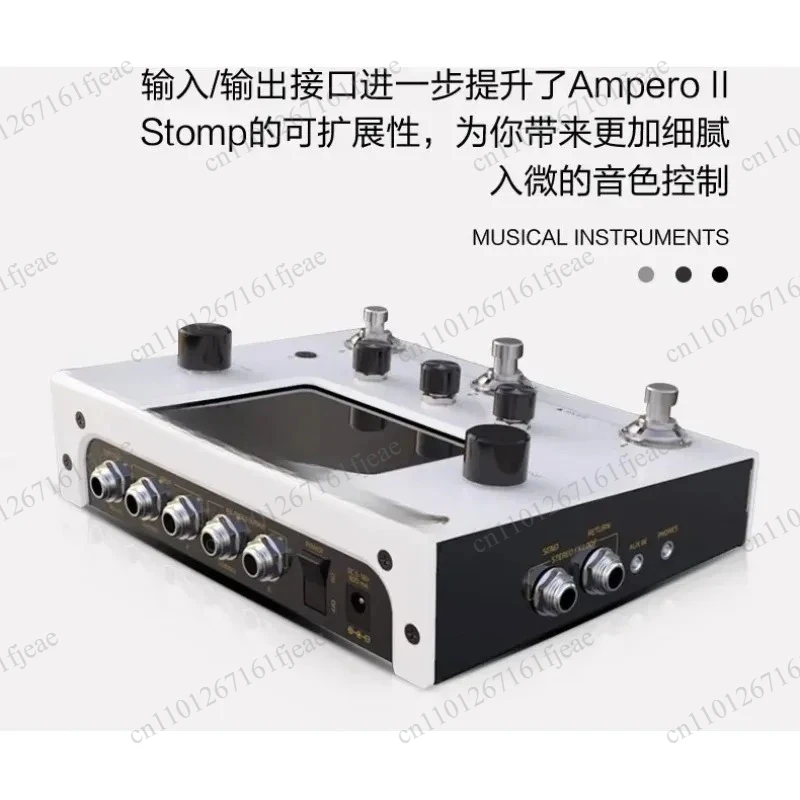 Guitar Bass Stomp Synthesizer, Electric Instrument Multi-effect Stomp Pedal