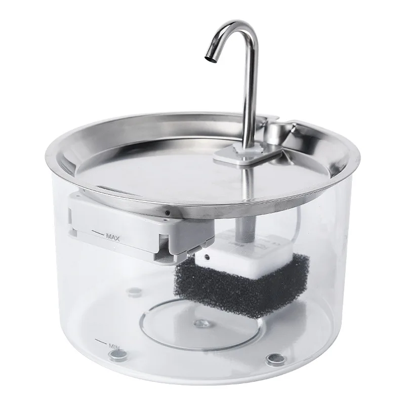 

Stainless steel automatic water dispenser cat cat water dispenser cat water dispenser automatic plug-in filter cycle