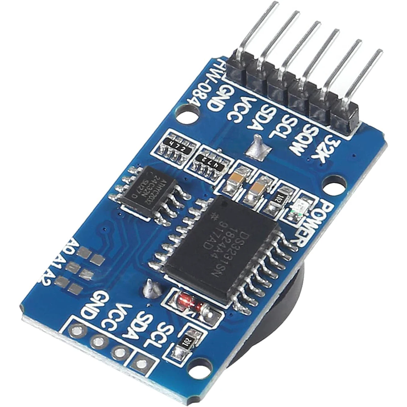 0.96 Inch OLED I2C IIC Display Module with DS3231 AT24C32 IIC RTC Module Clock Timer Memory Module and Micro SD TF Card Adater