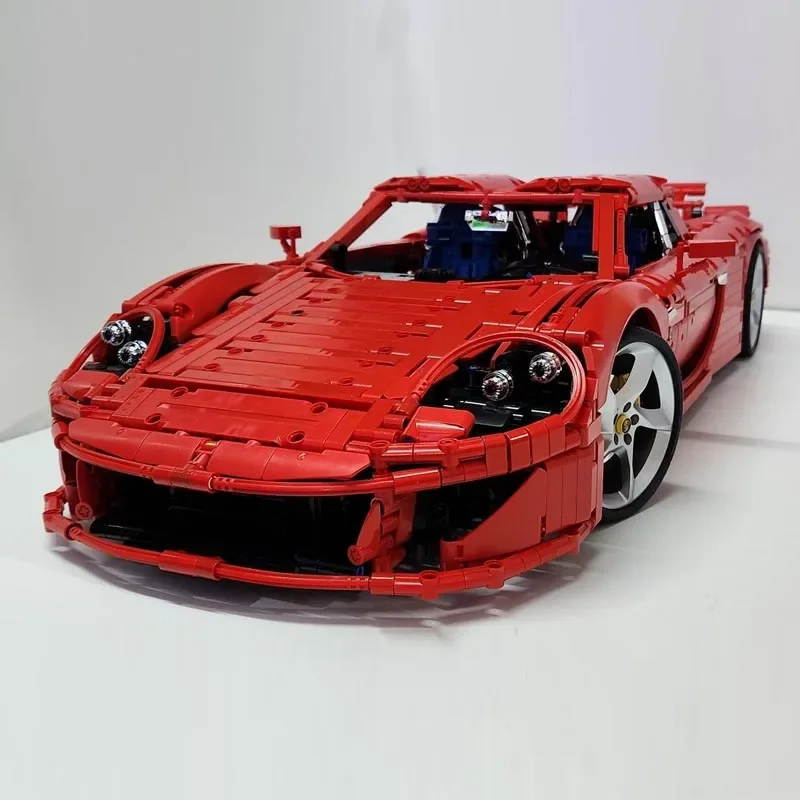 New Testarossa 1:8 Scale MOC-131400 GT Supercar Racing Car Vehicle Sport Model Building Blocks Educational Toys Birthdays Gifts