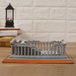 Simulation of Parthenon Temple Model Greek Acropolis Creative Home Decoration Desktop Ornaments Resin Crafts