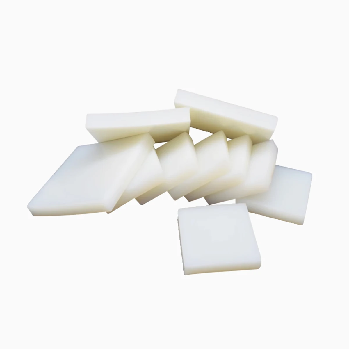 White Silicone Cushion Shock - Absorbing Plate, High - Temperature Resistant, Odor - Free White Rubber Gasket