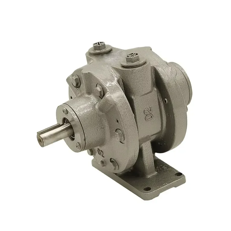 Air Operate Motor Vane HVF4 Pneumatic Motor Industry With Gear Small Size and Large Horsepower Rotary Vane Air Motor