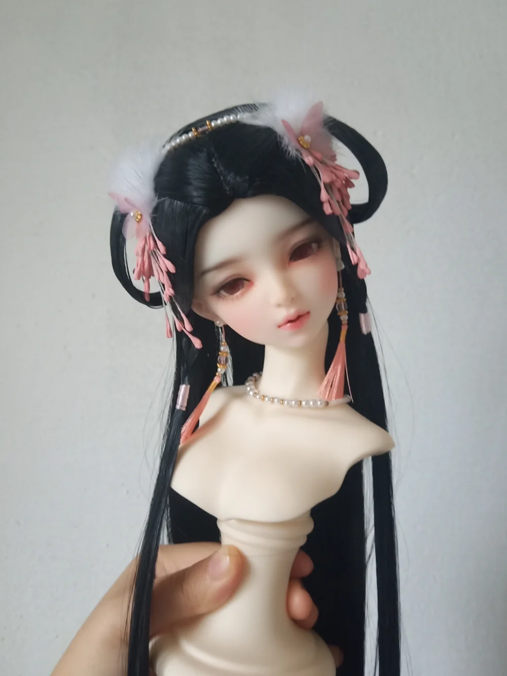 1/6 1/4 1/3 Ancient Costume BJD Fairy Wig Doll Accessories Hanfu Antique Style Hair Retro Wigs For BJD/SD MSD SD13 SSDF C1873
