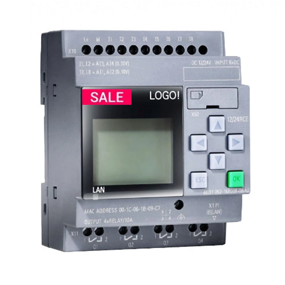 

Free shipping New 6ED1052-1MD08-0BA1 6ED1052-1MD08-0BA0 6ED1052-2MD08-0BA0 6ED1052-2MD08-0BA1 programmer 12/24RCE logic module