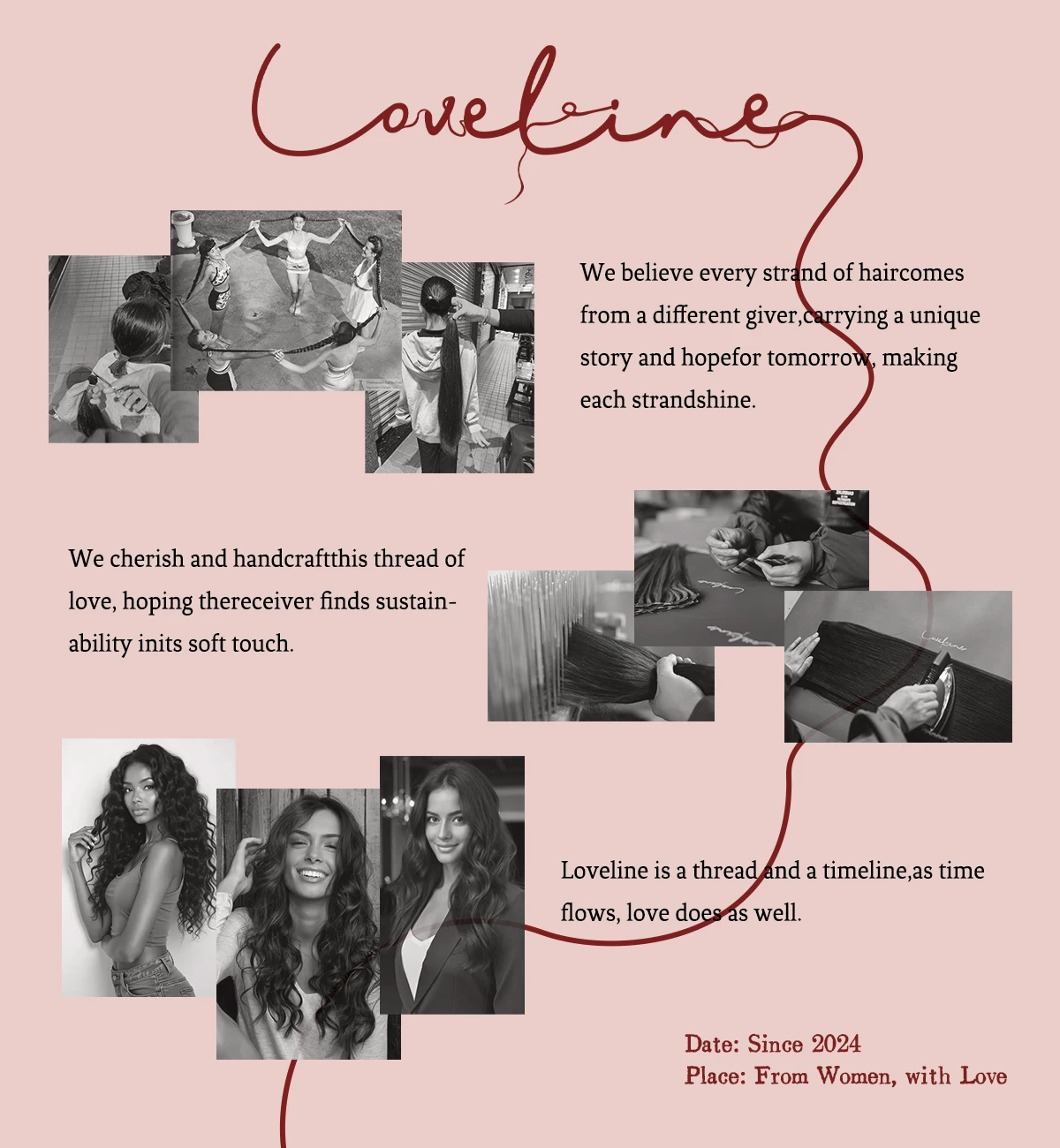 LOVELINE وصلات شعر بمشبك غير مرئي شعر بشري أوروبي 7 قطع مع 16 مشبك 14–24 بوصة وصلات بمشبك للحجم المضاف #6