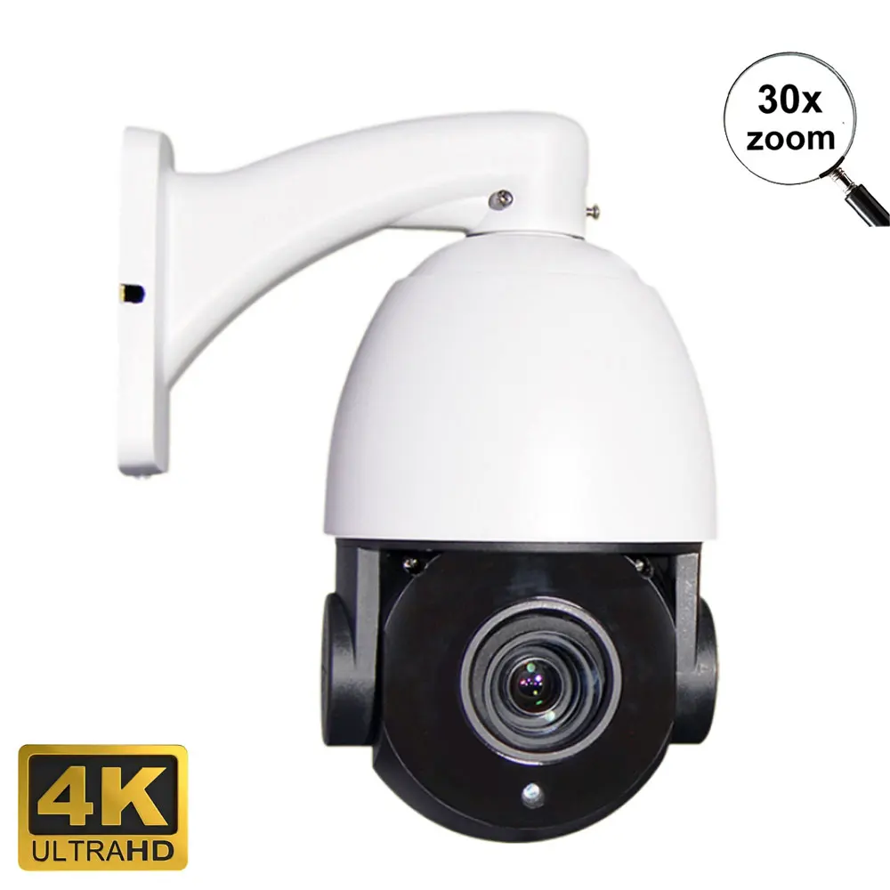 

onvif hikvision-compatible 8MP 4K Auto Tracking PTZ 30X Zoom IP PTZ Camera Outdoor H.265 IR nightvision CCTV IP camera