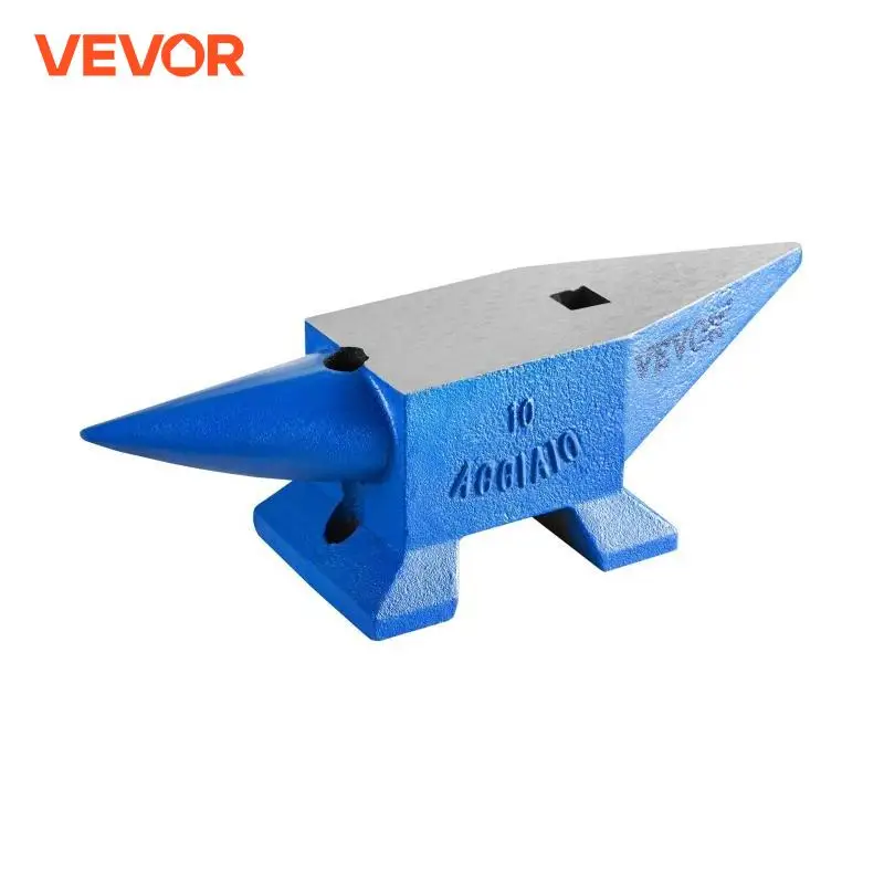 

VEVOR Single Round Horn Anvil Cast Steel Block Blacksmith Bench Tool 10-60KG Jewelery Making Manual Equipment for Metalsmiths