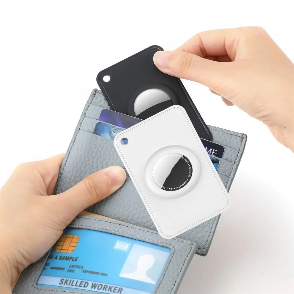 

New Ultra-Thin Wallet Case Multifunctional All-Around Card Holder Soft Protective Cover for Airtag Keys