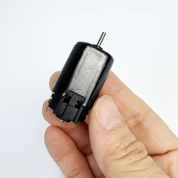 Micro 5-pole Carbon Brush Motor DC 12V 10000RPM High Speed Strong NdFeB Magnetic For Toy Rail Train Slot Car