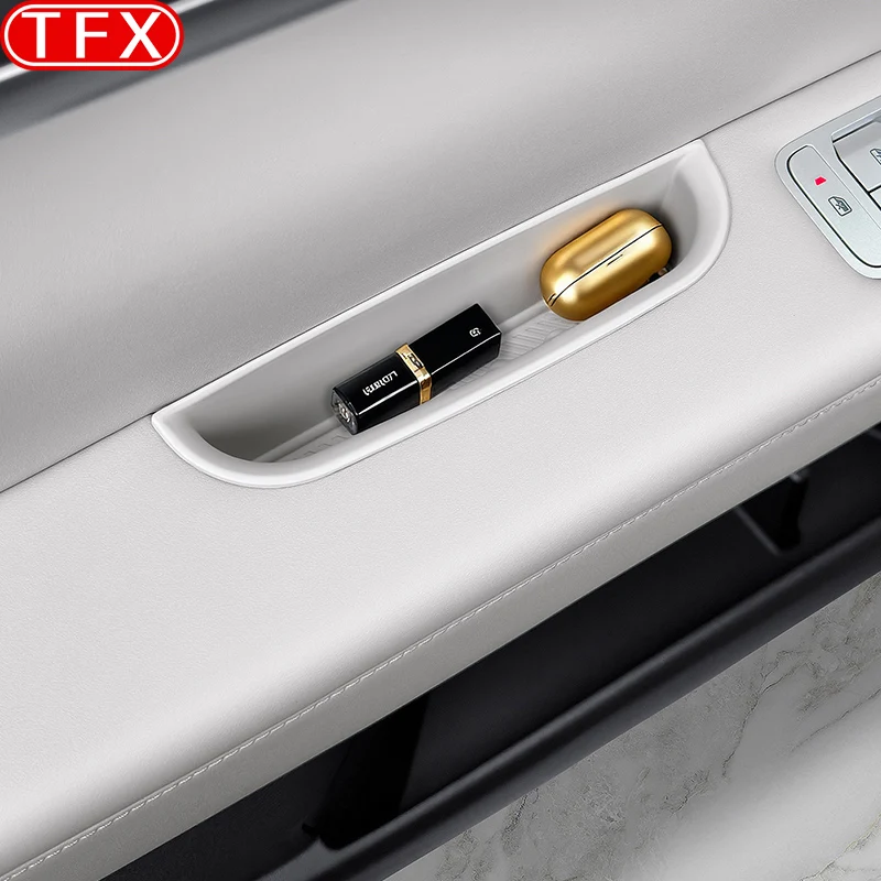 For BYD Leopard Titanium 7 2025 2026 Car Styling Door Handle Storage Box Interior Protection Storage Box Auto Accessories