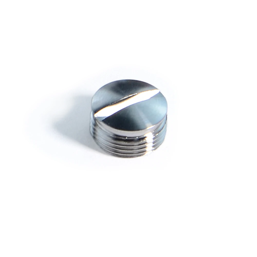 2pcs Titanium Alloy Screw TC4 Beater Pedal Shaft Plug Screw Dust Cover Titanium Screws Super Lightweight and Sturdy