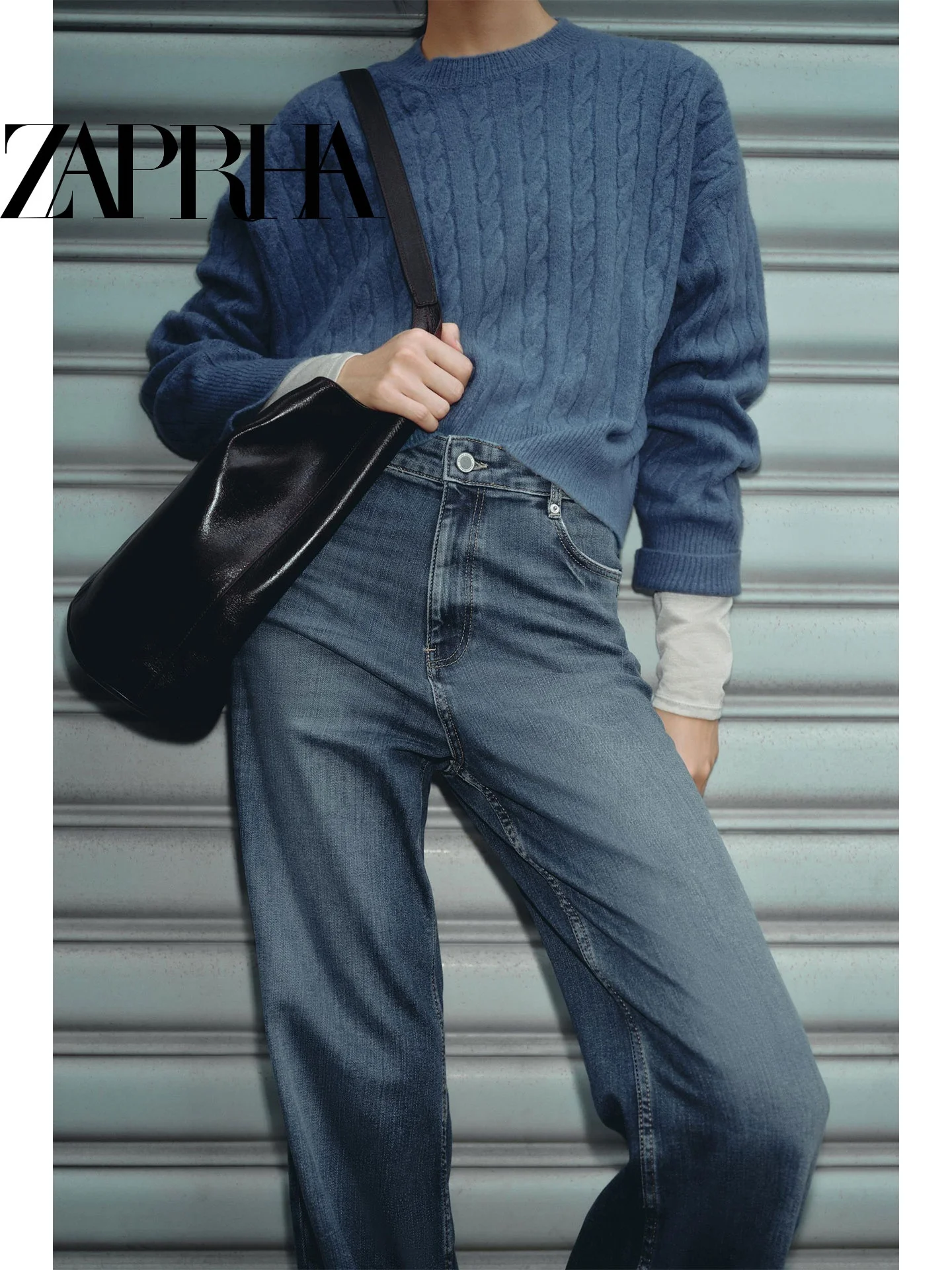 ربيع 2026 فضفاضة تناسب طويلة Sve جولة Ne محبوك سترة المرأة Faionable عادية Sle تويست زهرة تصميم تنوعا #4