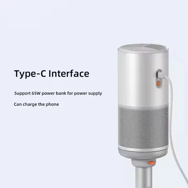 Proyektor Portabel Play 6 Traveling 1080P, Mini LED 600CVIA dengan Baterai, Auto Focus, MEMC, HDR10, Tipe-C