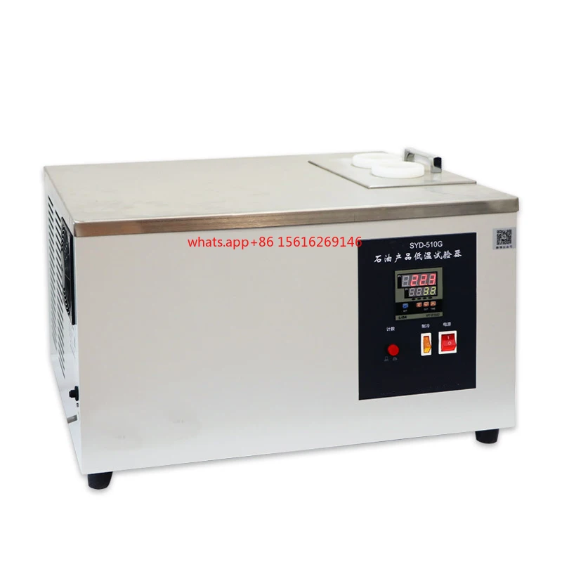 SYD-510G Petroleum Product diesel Oil Heavy Oil Solidifying Point Tester Oil Solidifier for Sale