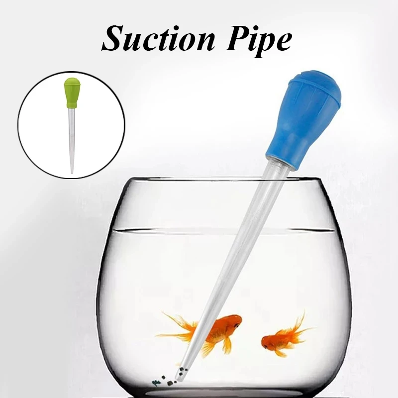 30ml Aquarium Cleaner Mini Pipette Fish Tank Accessories Feces Remover Water Changing Pipette Cleaning Shifting Home Decor Tool