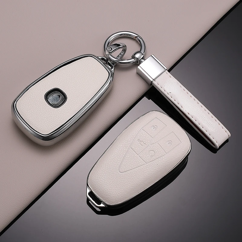 

Suitable For Chang An UNI-T UNI-V UNI-K 2020-2023 Three Four Buttons TPU Ivory Car Remote Key Case Cover