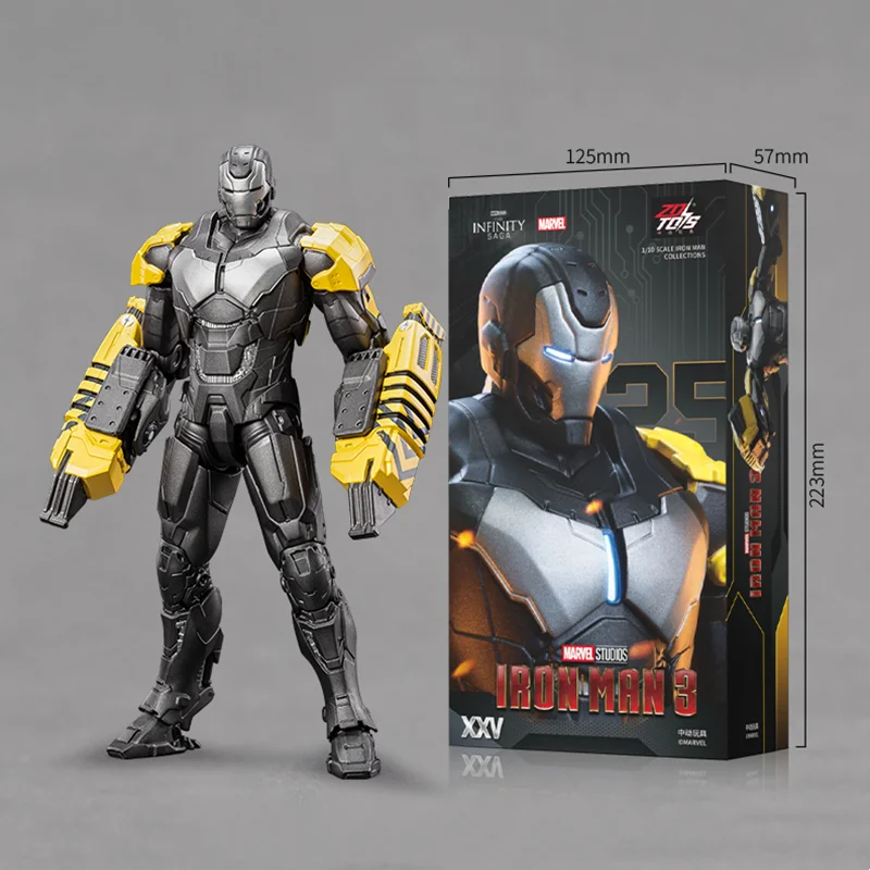 1:10 ZD Toys Iron Man MK25 Striker MK26 Gamma MK36 Peacemaker MK40