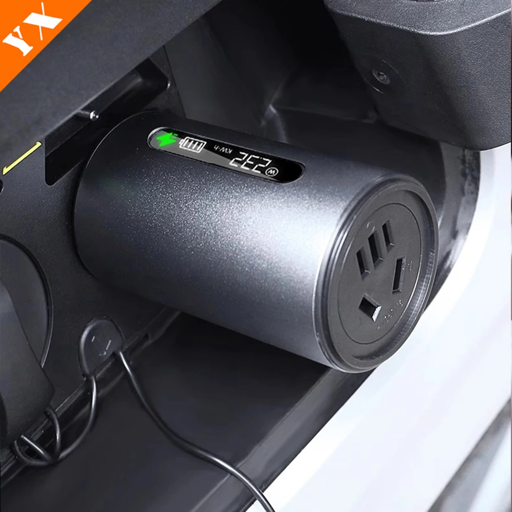 2024-2026 For Leapmotor C10 Accessories Car Discharge Socket,Car Discharge Adapter,Car Mounted Multifunctional Discharge Device