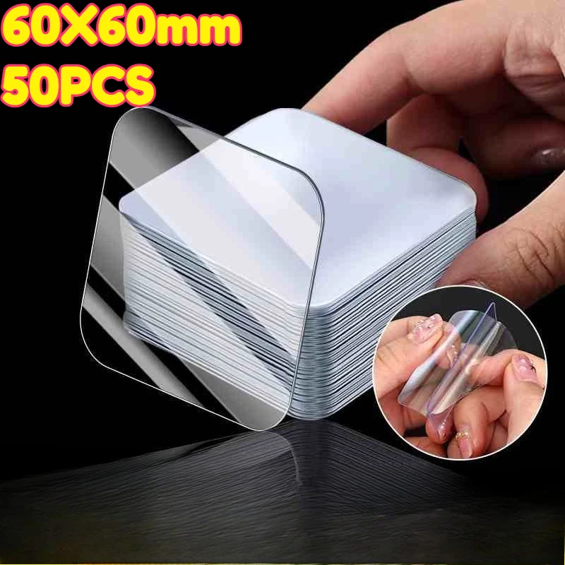 Hochleistungs-Doppelseitiges Klebeband Nano-Tape Rückstandsfrei Transparente Wandaufkleber Abnehmbar für Alle Oberflächen Heim DIY Haushalt
