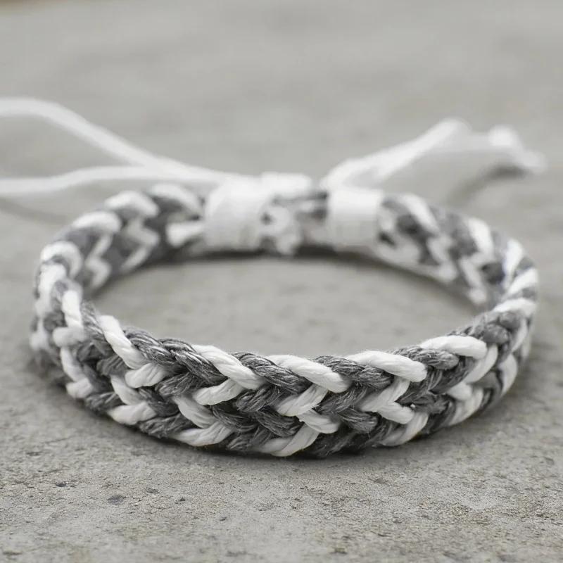 Handmade Colorful Rope Knot Bracelet for Women Men Retro Ethnic Tibetan Buddha Braid Chain Couple Friendship Unisex Jewelry Gift