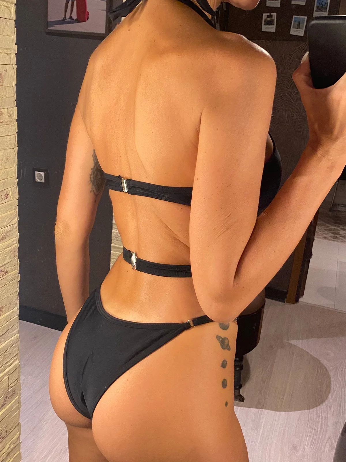 

Асимметричный купальник-монокини с V-образным вырезом и вырезами, на косточках, с высокой талией, для женщин, модель V5928