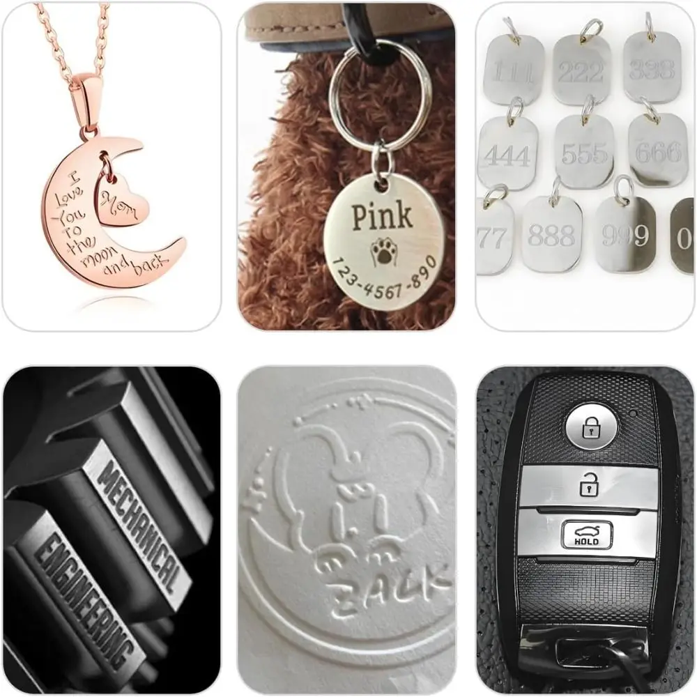 

Набор цифровых штампов для металла 3-12,5 мм с пластиковым кейсом, для маркировки и гравировки