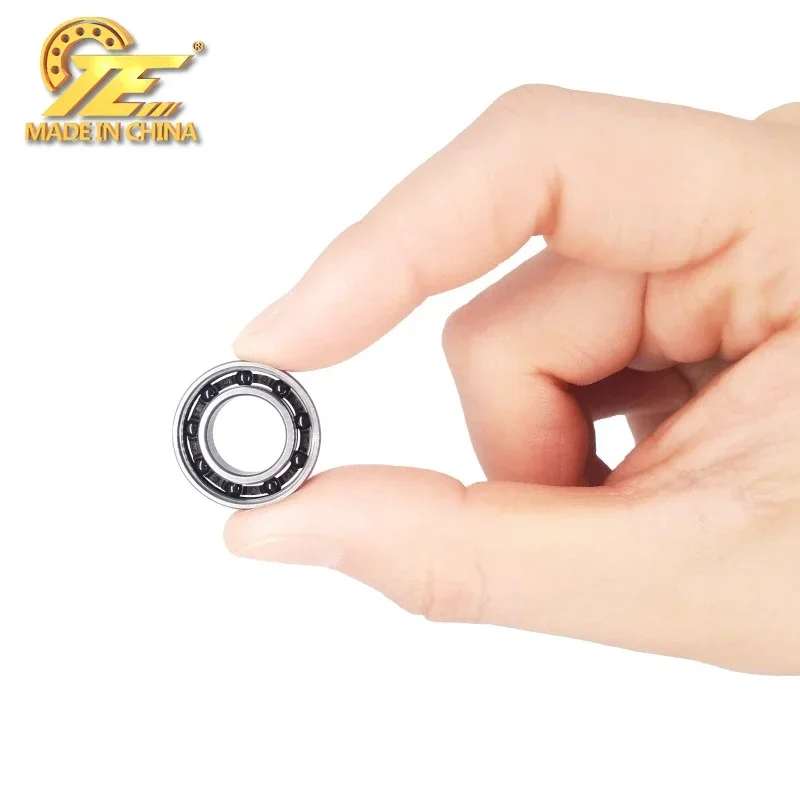 China TE Bearings 6802 -2RS hybrid ceramic bearing 15*24*5mm, 1PCS ABEC-7 15267-2RS bicycle bearing, mountain bicycle bearing