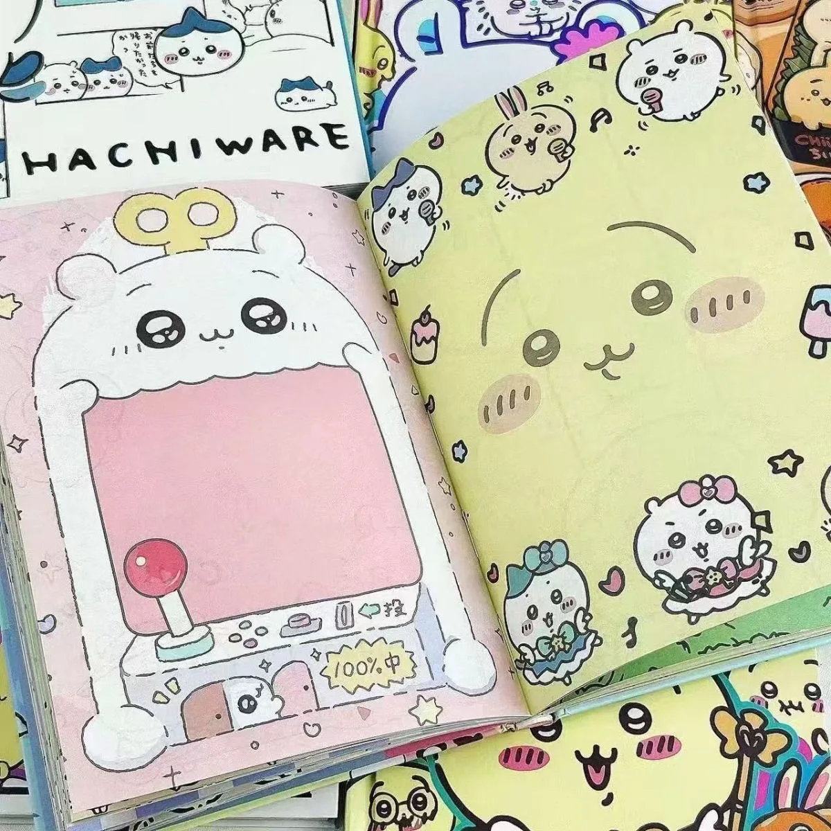Chiikawa Periphery Good-looking Usagi Thickened A5 Soft Shell Full Color Painted Student Notebook Cute Printed Ledger Notebook
