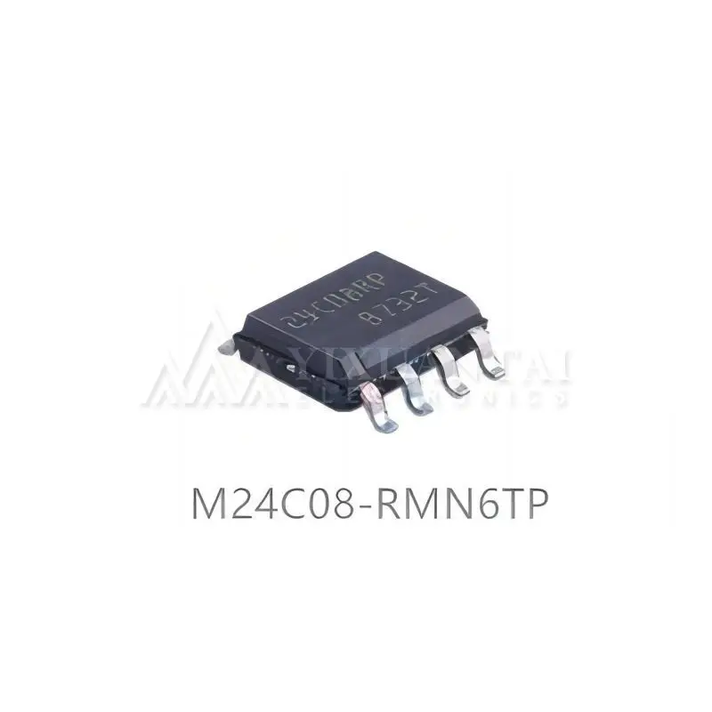 

10pcs/Lot M24C08-RMN6TP EEPROM Serial-I2C 8K-bit 1K X 8 2.5V/3.3V/5V 8-Pin SO N T/R New