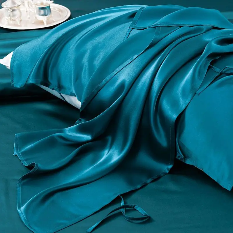 

100% Mulberry Silk Pillow Case 25 Mm/40 Mm Pure Silk Pillow Case One Pair Household Bedding Pillow Case silk pillowcase