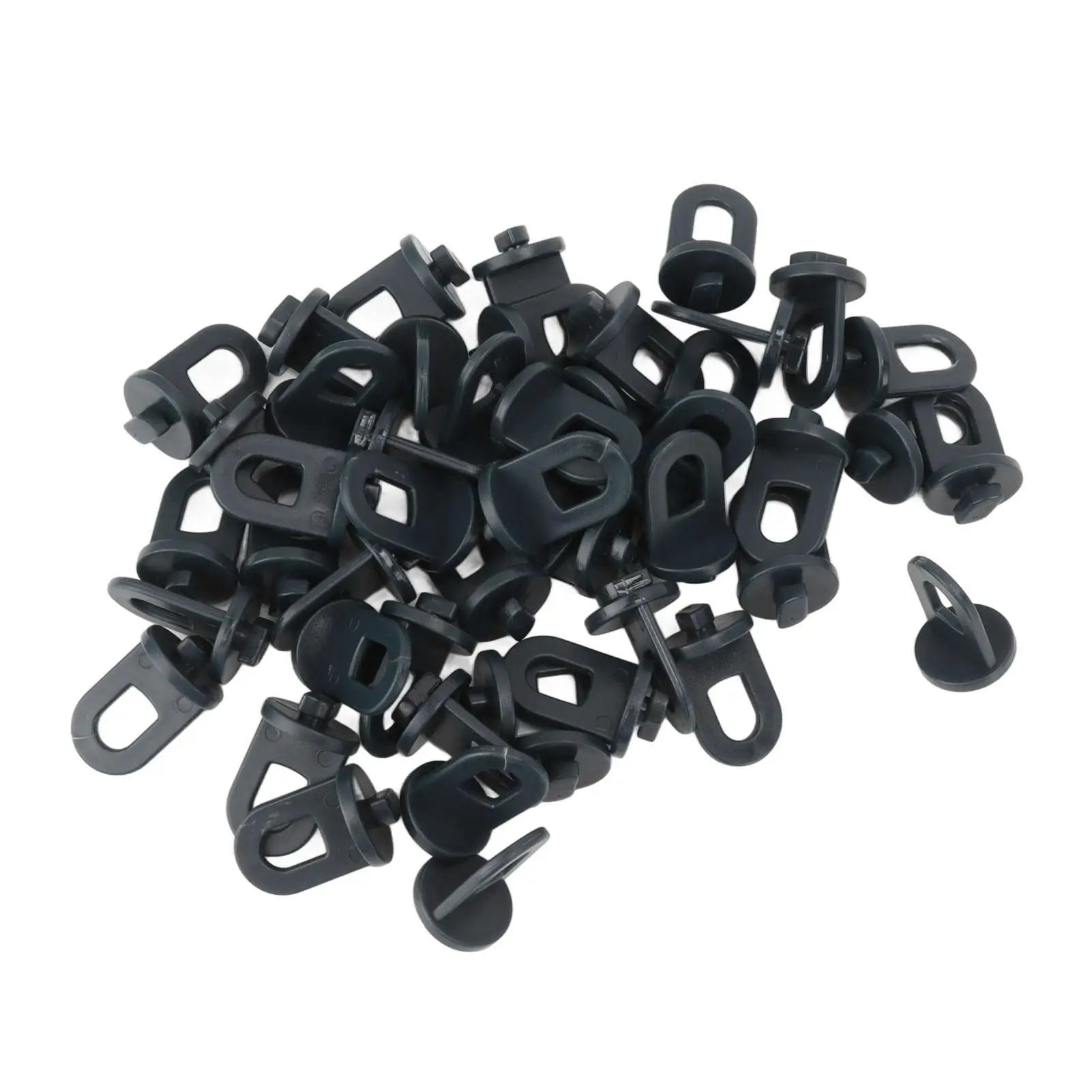 Stainless Steel & Plastic Greenhouse Clips - W & Z Type Glazing Clips for glass House