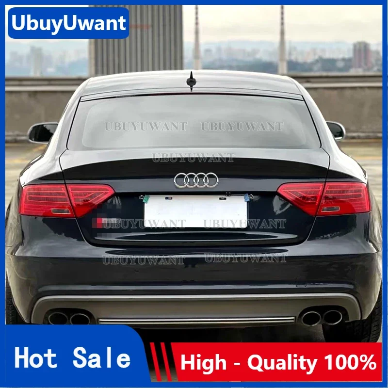 Für Audi A5 B8.5 Standard 2012-2015 PP Heckstoßstange Lippe Diffusor Auspuff Endrohr Stoßstange S-Line Stil (nicht für S5 und A5 S-line)