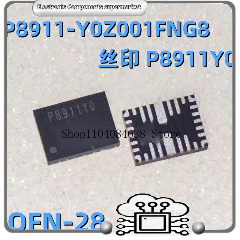 For Renesas P8911-Y0Z001FNG8 DDR5 PMIC P8911Y0 FCQFN-28 for UDIMM SODIMM Memory Module Power Management