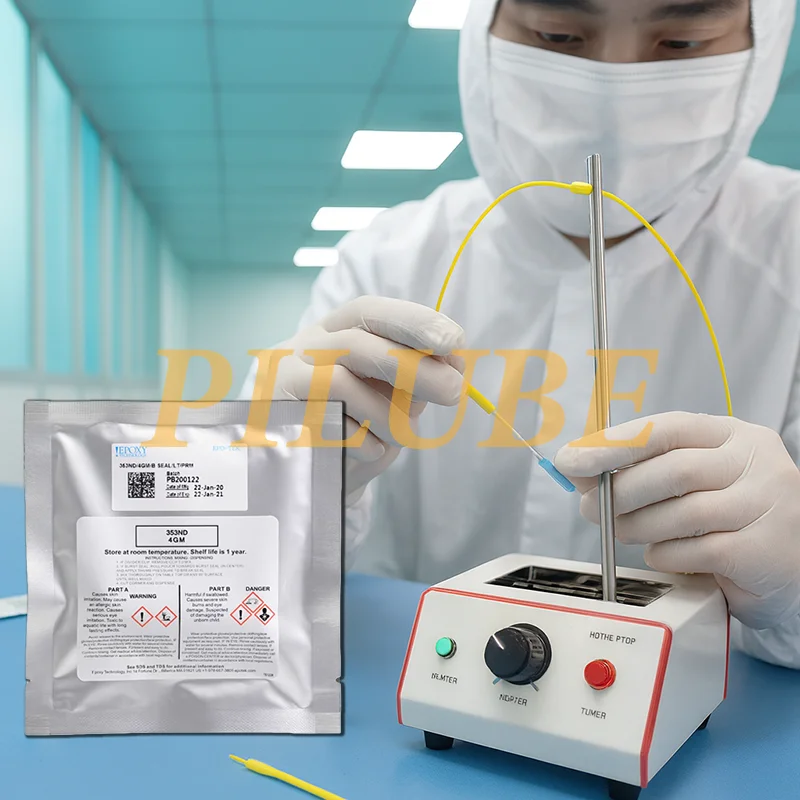 EPOXY 353ND Epoxy Sealant 4g High Temperature Optical Grade Fast Cure Compound for Fiber Optic and Electronic Sensor Bonding