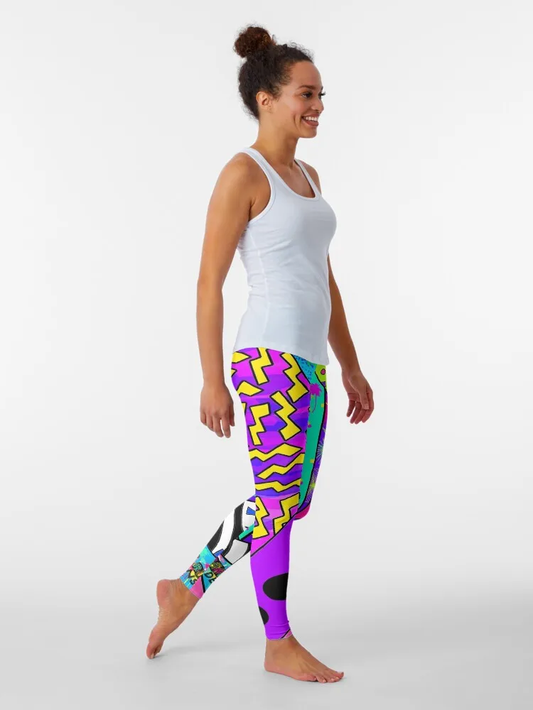 The 90s called...2.0 Leggings for fitness women Woman trousers