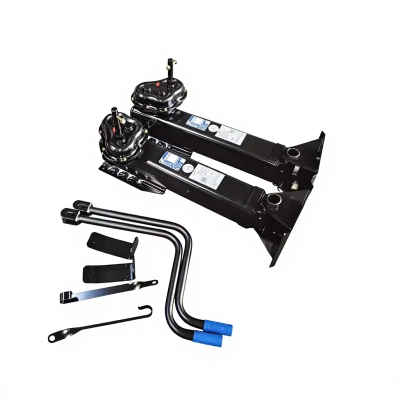 Genuine Fuwa Steel Circular Linkage Landing Gear OE FW2819EOO Trailer Jack Capacity 28T 19 Inches Static Load