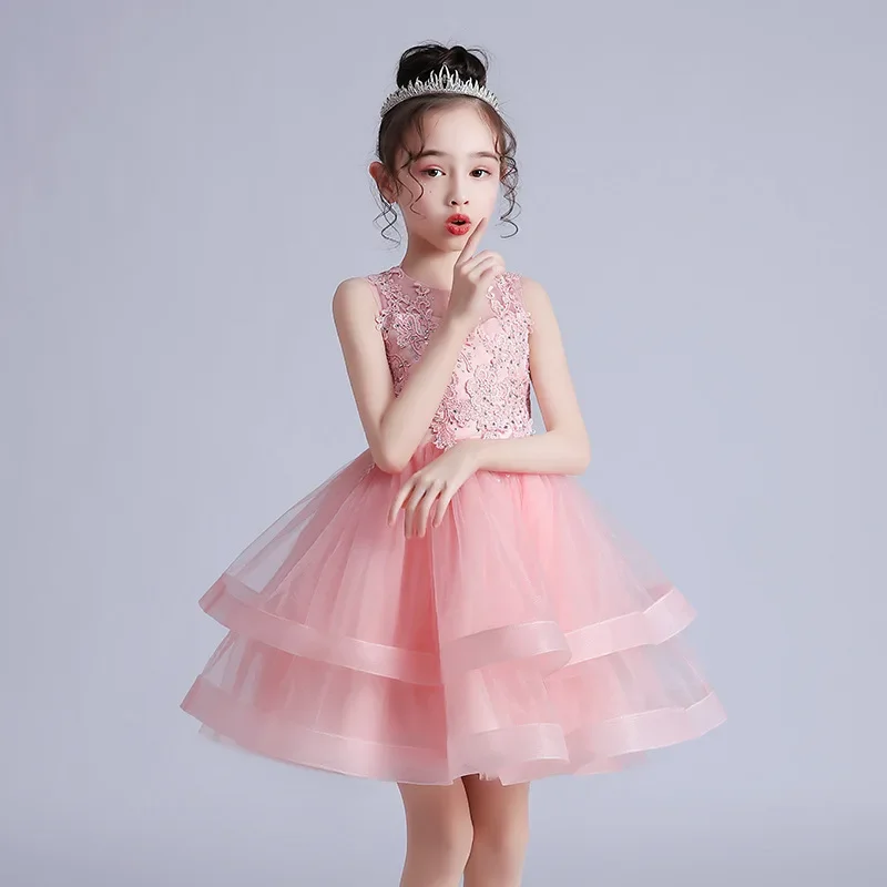 Holiday Formal Baby Dresses for Elegant Party Girls Dresses on Offer Liquidation Luxury Girl Children's Dress Infant Dress Gown